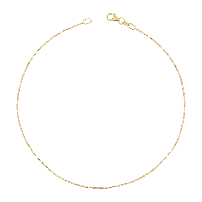 Box Chain Anklet