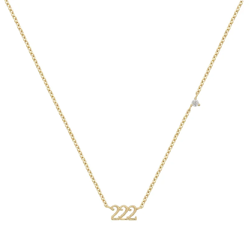 222 Angel Number Choker