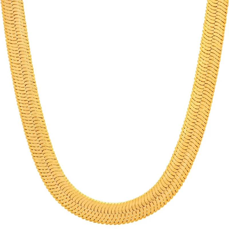 7mm Herringbone Chain Necklace