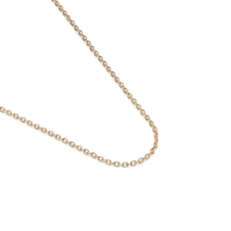 Gold Plated 24 inch Cable Chain Necklace