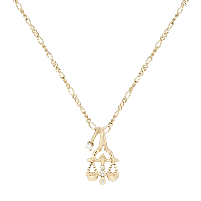 Libra Horoscope Necklace