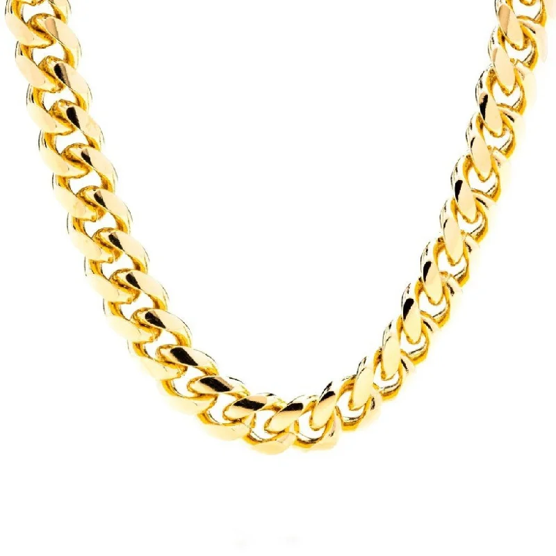 11mm Gold Cuban Link Chain