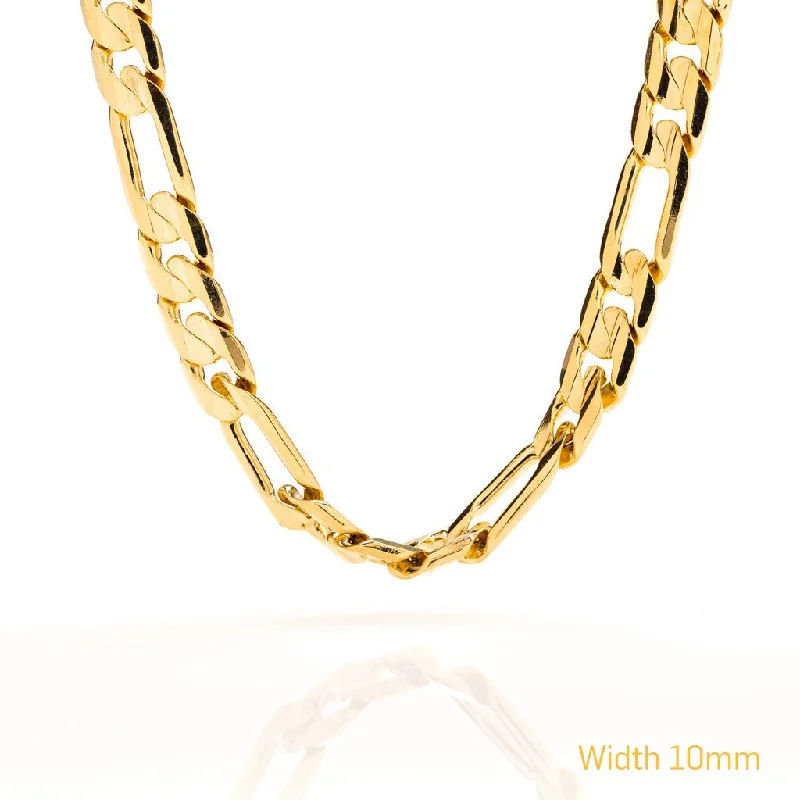 9mm Figaro Chain Figaro Chain Diamond Cut