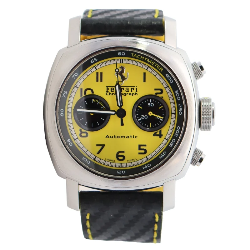 Panerai Ferrari 45mm Yellow Dial Watch Ref# FER00011