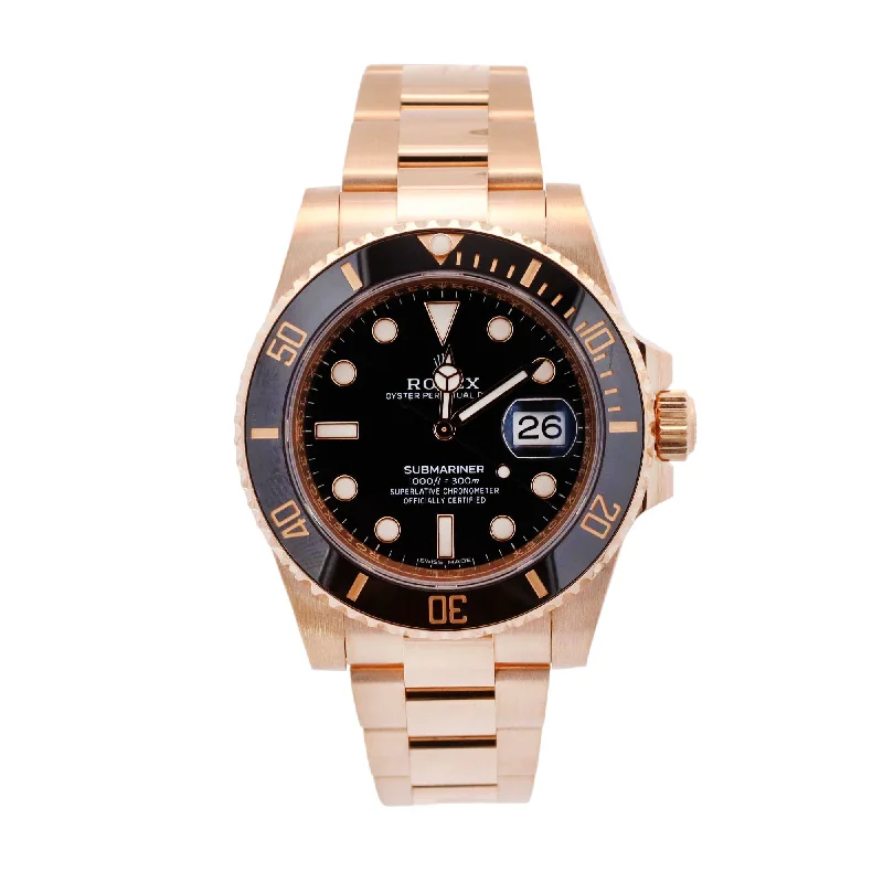 Rolex Submariner 41mm Black Dial Watch Ref# 126618LN