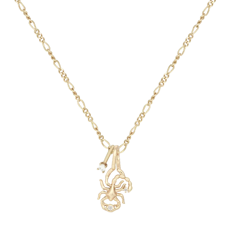 Scorpio Horoscope Necklace