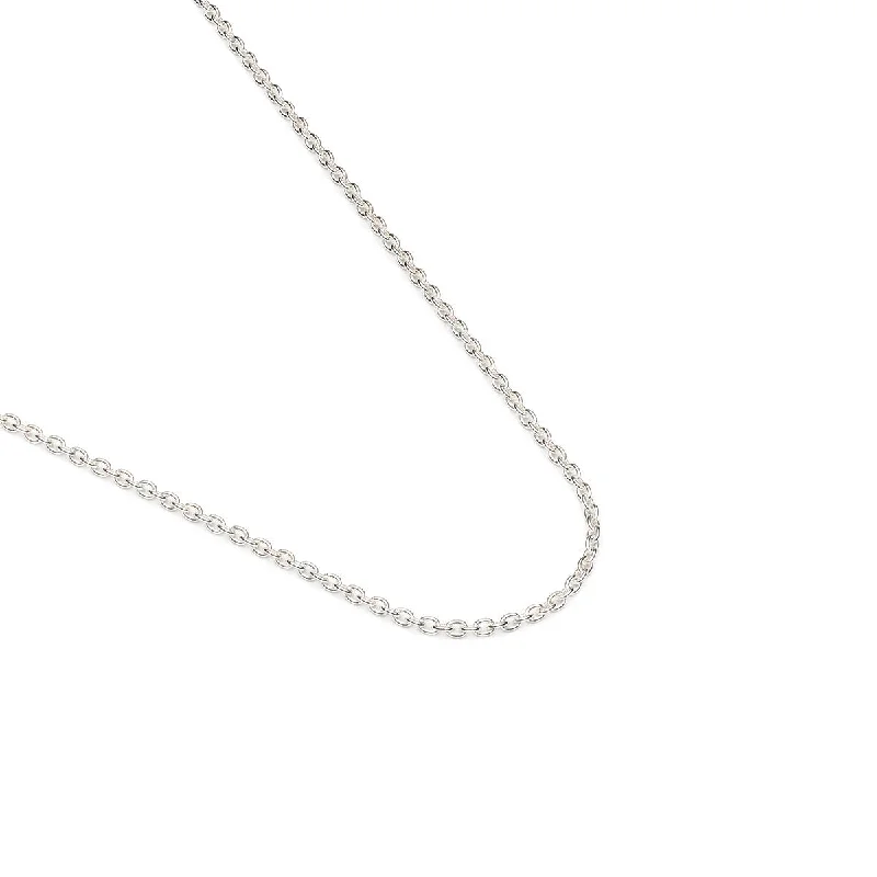 Sterling Silver 16 inch Cable Chain Necklace