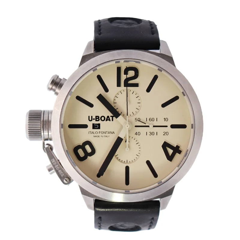 U-Boat Classico 52mm Beige Dial Watch Ref# 2272