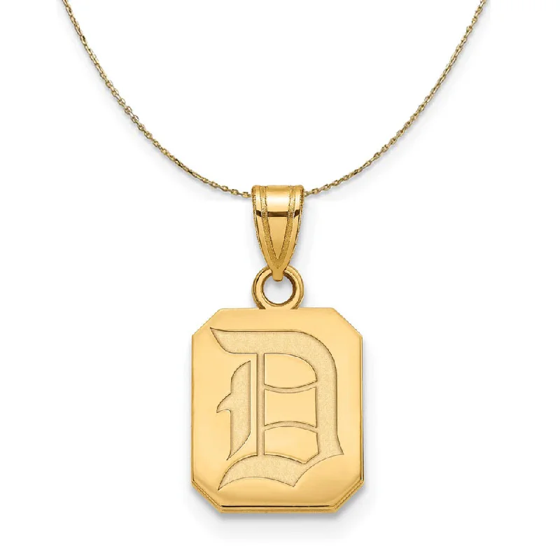 14k Yellow Gold Duquesne U Small Necklace