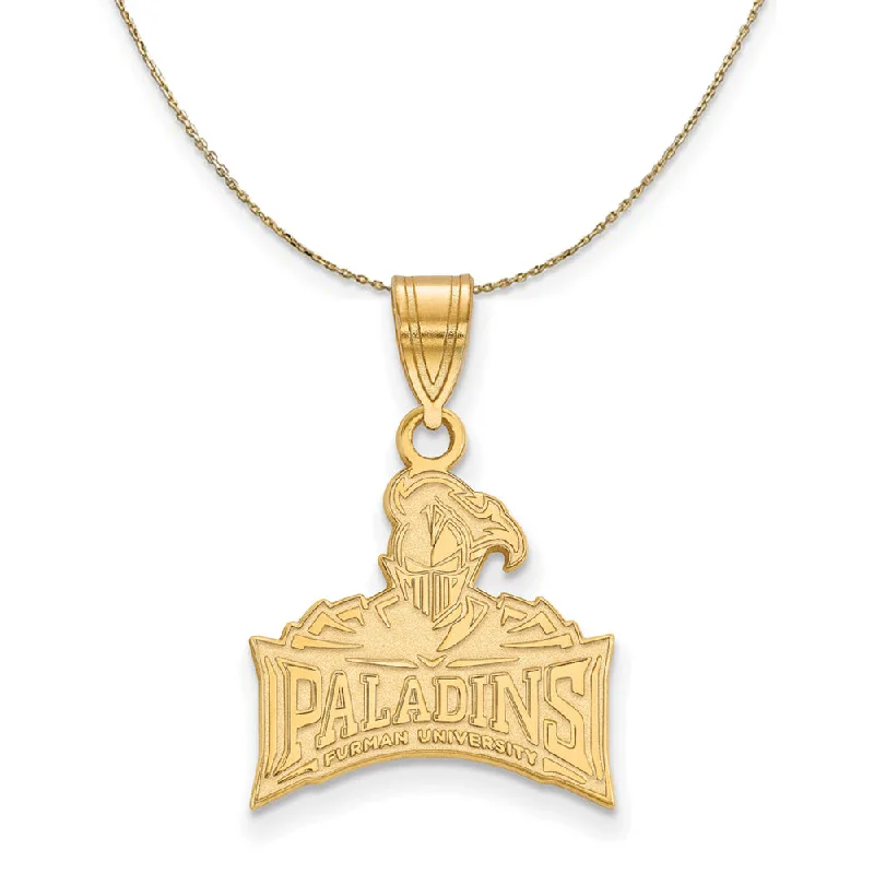 14k Yellow Gold Furman U Medium Necklace