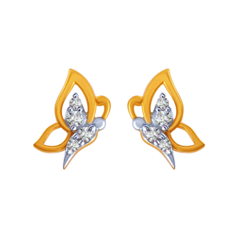 14k Butterfly Gold Earrings From Online Exclusive For You