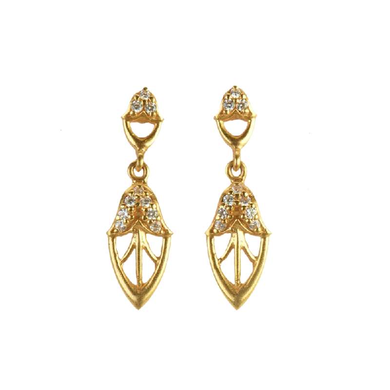 22KT Yellow Gold Earring For Women