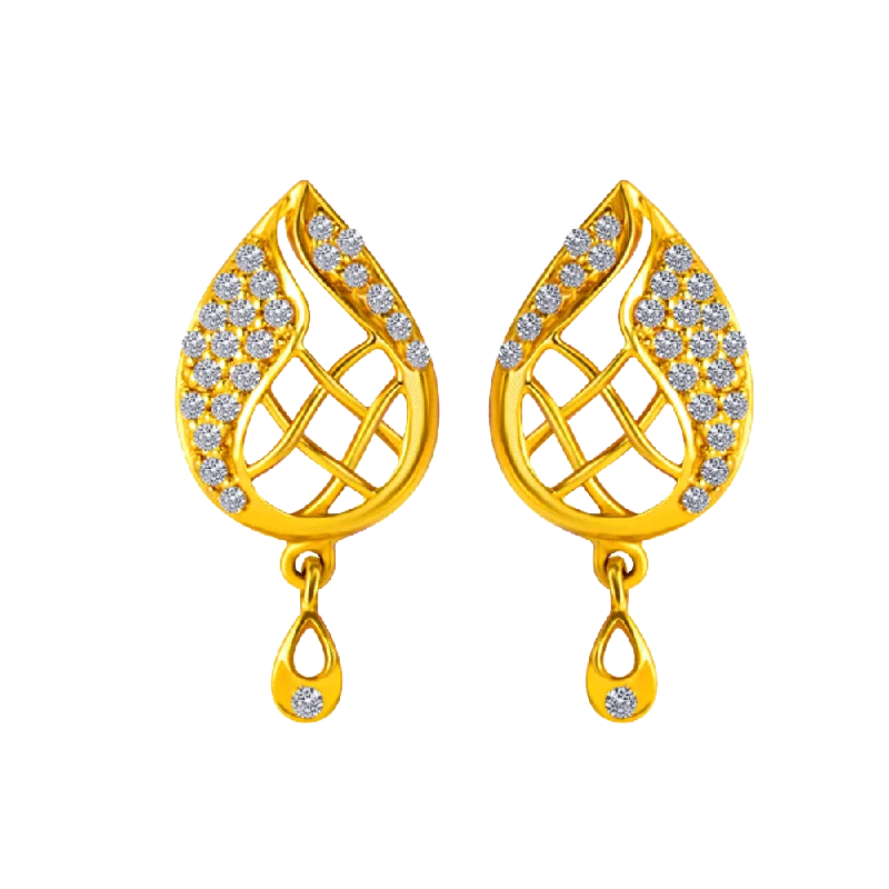 22KT Yellow Gold Earring For Women