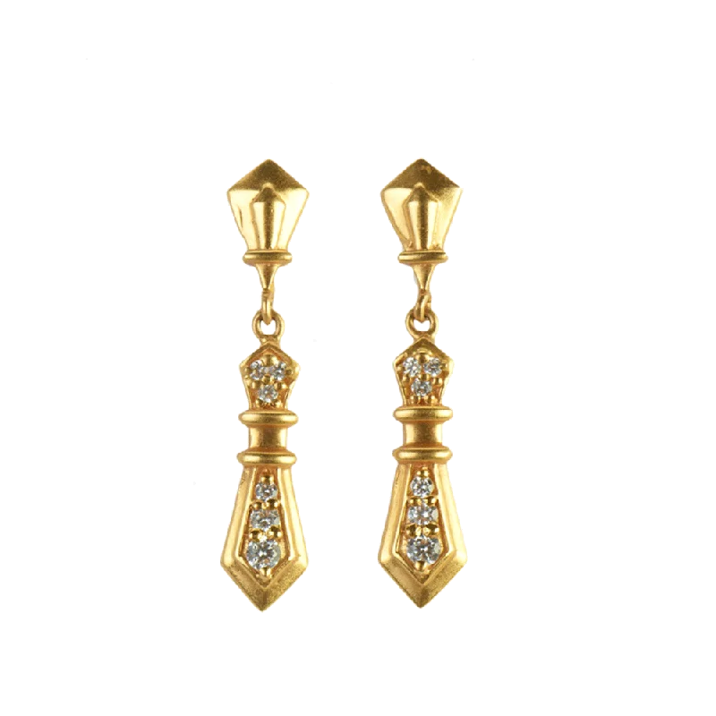 22KT Yellow Gold Earring For Women