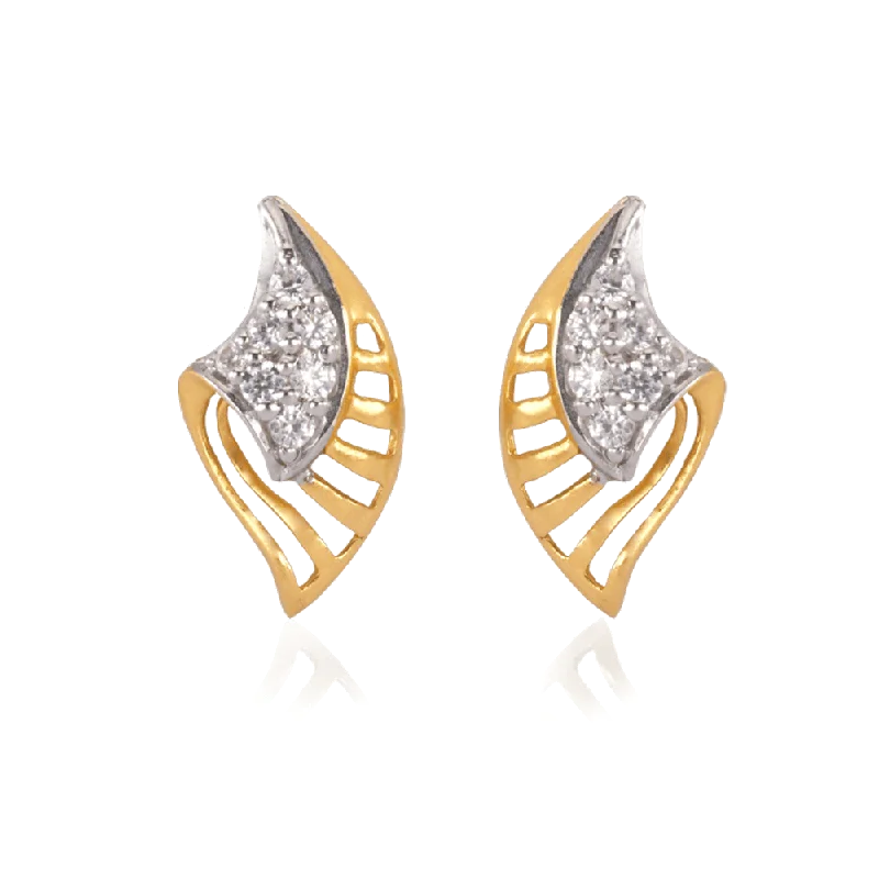 22KT Yellow Gold Earring For Women