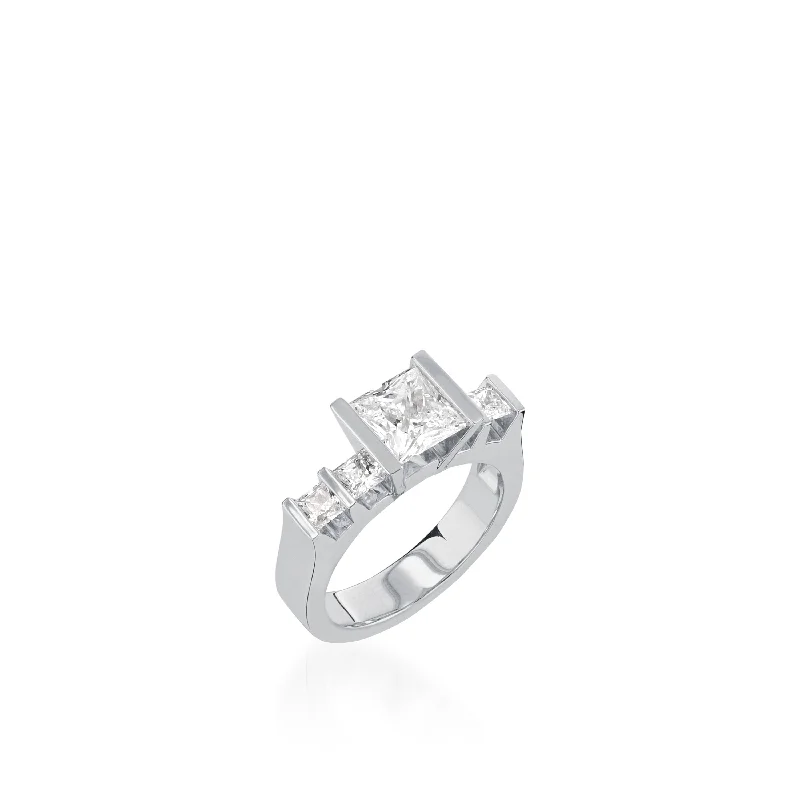 Avanti White Gold Engagement Ring