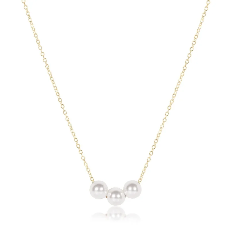 egirl 14" Necklace Gold- Joy Pearl