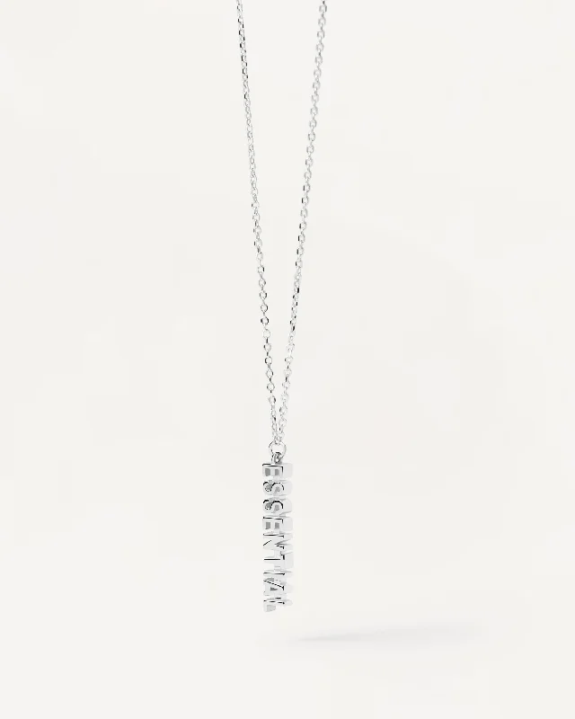 Essential Silver Necklace