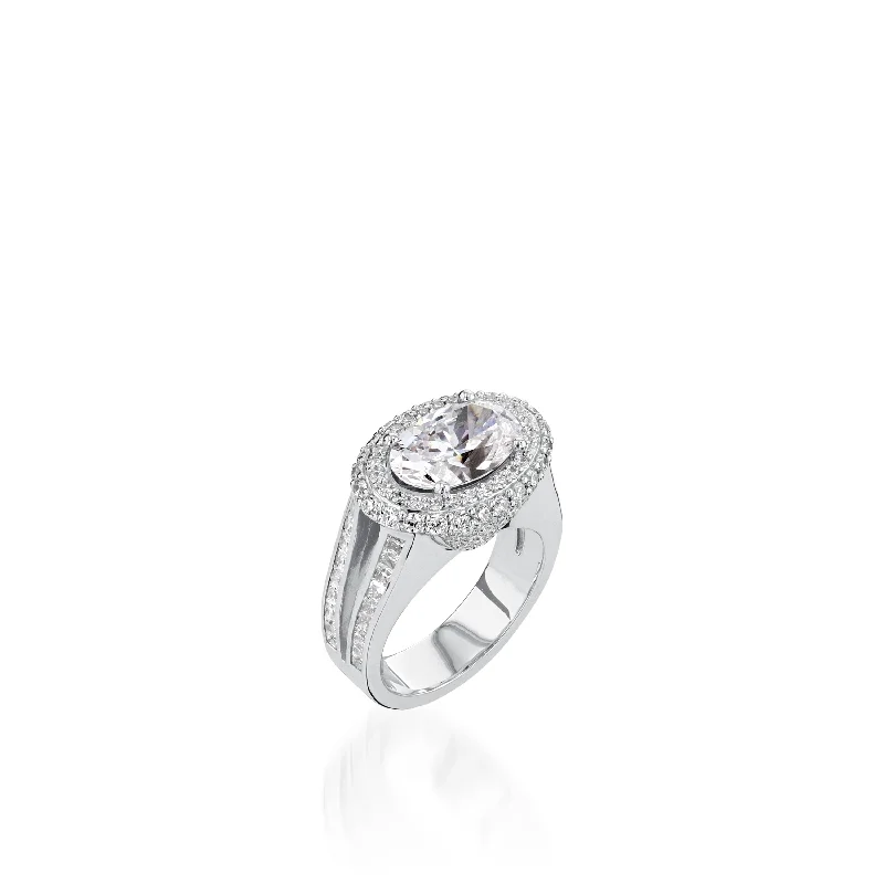 Florence Elite White Gold Diamond Ring