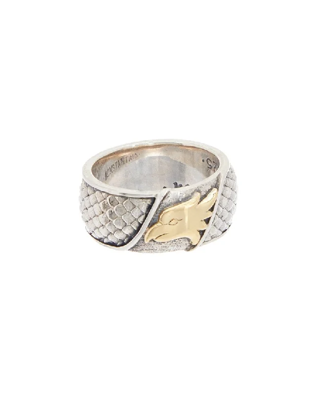 Konstantino Heonos 18K & Silver Ring