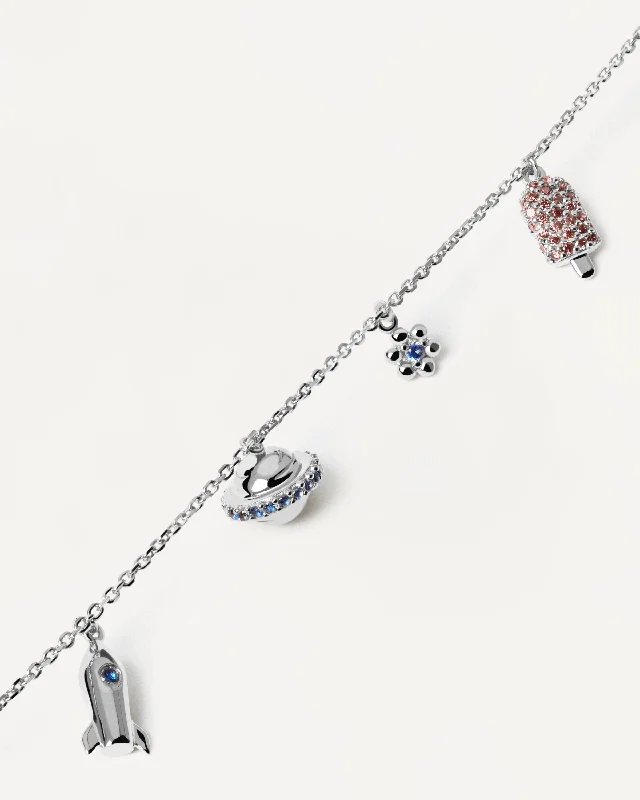 Les Petites Silver Necklace