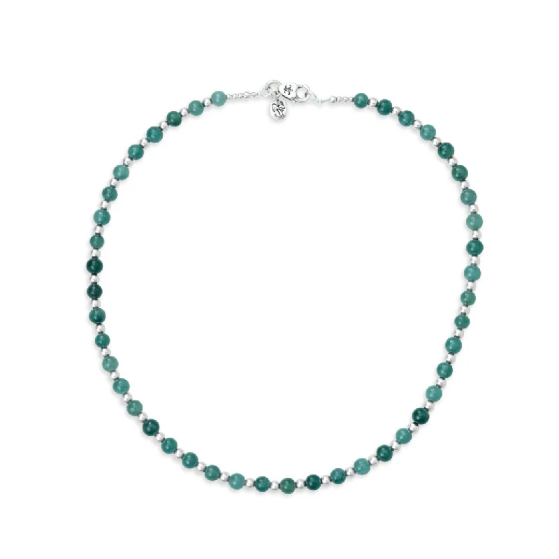 Mayan Jaguar Jade Classic Signature Necklace