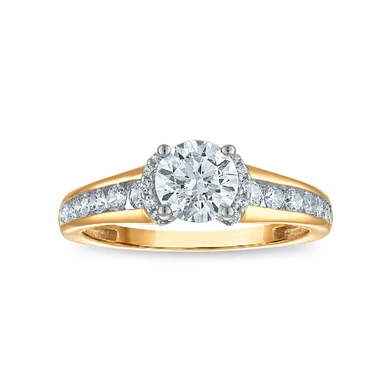 Red Hot Deal 1-1/2 CTW Lab Grown Diamond Ring in 10KT Gold