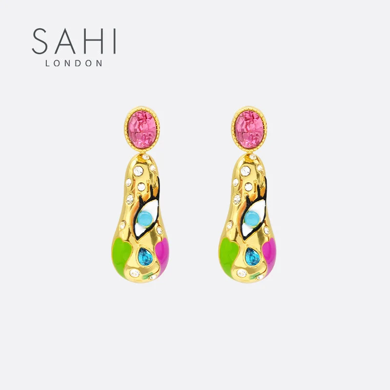 Sahi Love Affair Teardrop Drop Earrings