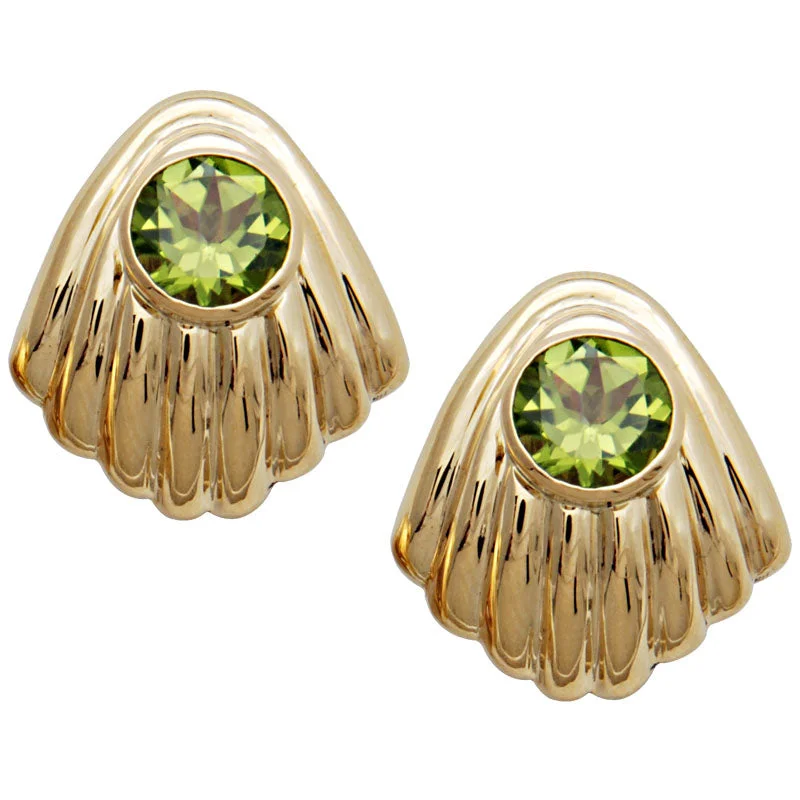 Earrings - Peridot