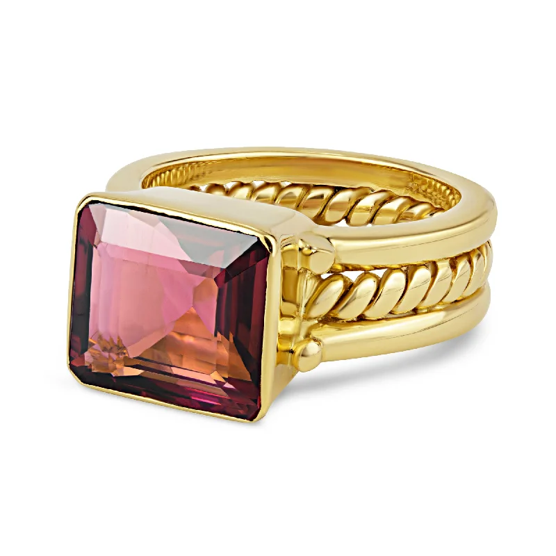 Ring-tourmaline